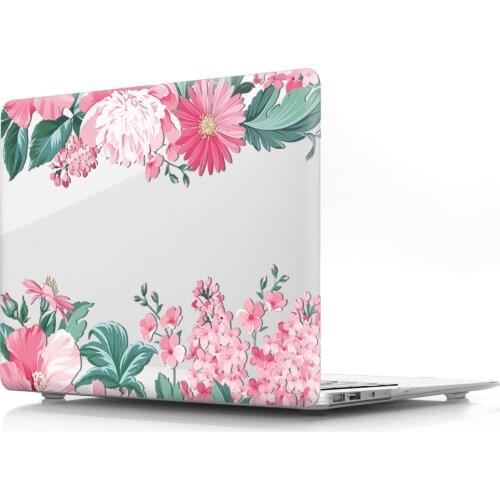 Print Laptop Case For Apple Macbook Air 11 13 Pro 12 13 15 16 Retina Touch Bar Shell Cover For New Macbook Pro 13.3