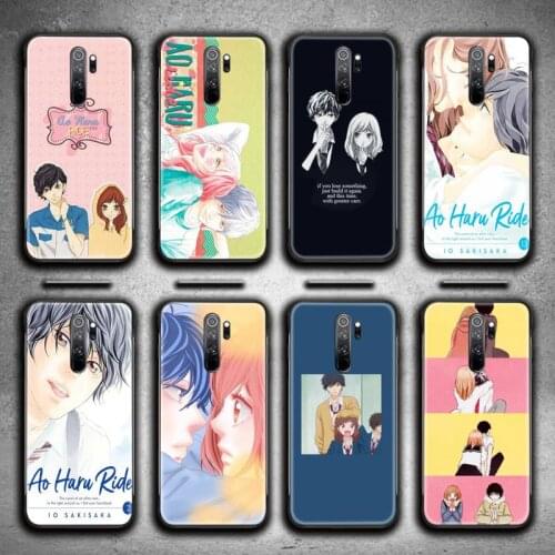 Ao Haru Ride Anime Phone Case for Redmi Note 9 8 8T 8A 7 6 6A Go Pro Max Redmi 9 K20 K30 Pro