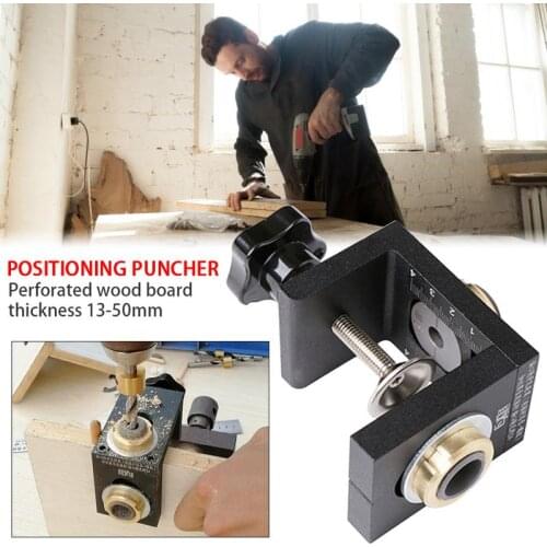 Woodworking 3 In 1 Hole Puncher Locator Roundwood Dowel 08350 2 In 1 Tools Plate Furniture Puncher