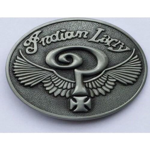 Indian Larry Motorcycle Belt Buckle SW-BY460 suitable for 4cm wideth belt with continous stock free shipping