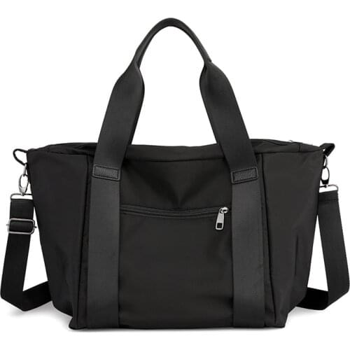 Nylon Travel Shoulder Bag Large Capacity Women Top-handle Duffle Messenger Bags Ladies Weekend Handbags Large Shopping Tote896