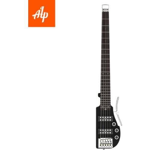 Portable ALP Headless Travel Electric Guitar 5 string bass ALP-RG5 101AX
