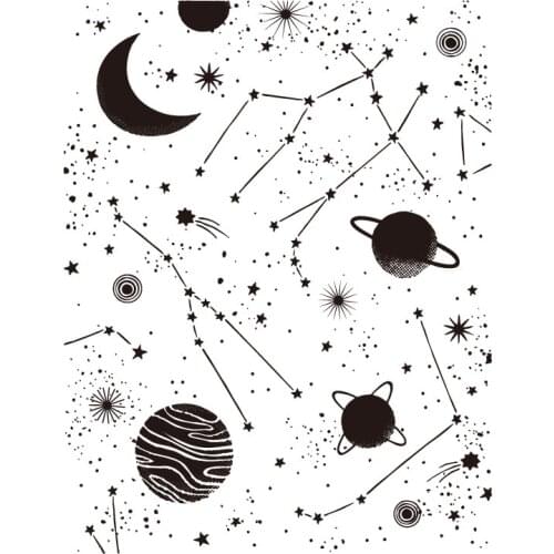 Star Transparent Clear Stamps for DIY Scrapbooking/Card Making/Kids Christmas Fun Decoration Supplies