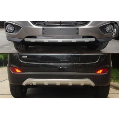 High Quality ABS Plastic Front And Rear Bumper Guard 3pcs Fit For Hyundai ix35/Tucson MK2 2010 2012 2013 2014 2015