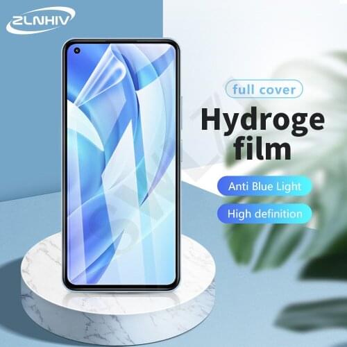ZLNHIV 9D full cover for Xiaomi mi 8 9 SE 9T 10 Lite 10S 10T Pro 11 11i 11X Ultra hydrogel film phone screen protector Not class