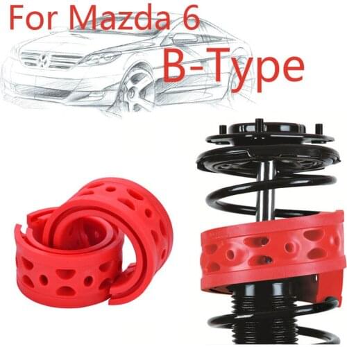 Jinke 1pair Size-B Rear Shock SEBS Bumper Power Cushion Absorber Spring Buffer For Mazda 6