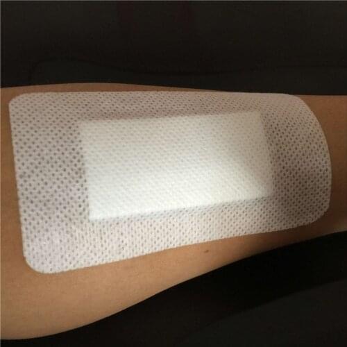 1PC Large Size Medical Band Aids First Aid Adhesive Hemostasis Plaster Disposable Non-Woven Wound Care Gauze Bandages