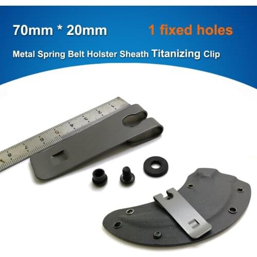 20mm *70mm Excellent quality Metal Spring Belt Clip kydex holster clips For 2.0" Belts. IWB OWB Kydex, Leather, Hybrid Holster