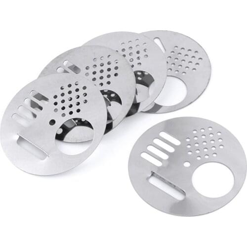 5pcs Stainless Steel Round Hive Hole Beekeeping Nest Metal Garden Tools Equipment Supplies Bee Box Door Cage Products
