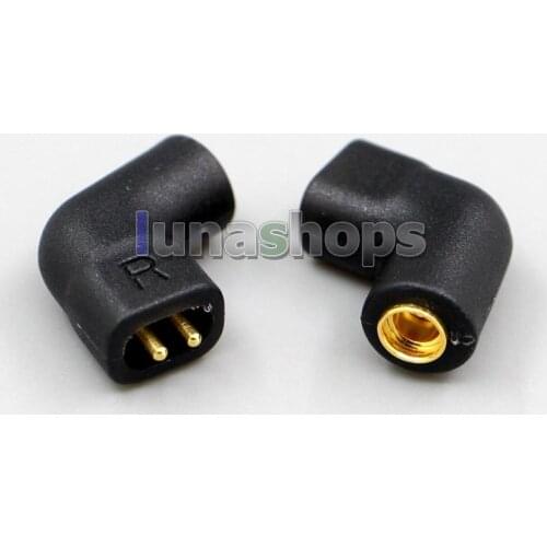 LN005583 Adapter Converter For Ultimate UE UE18PRO 11PRO 10PRO 7PRO 4PRO Earphone 2 Pin Plug To MMCX Female