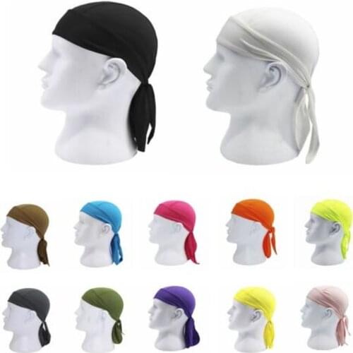 Quick Dry Cycling Cap Head Scarf Summer Men Running Riding Bandana Headscarf Pirate Cap Headband Men Head Scarf
