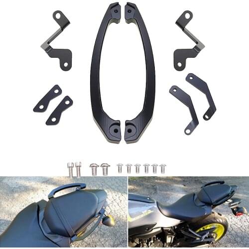 For Yamaha MT07 MT-07 FZ07 FZ-07 2014 2015 2016-2017 Motorcycle Rear Grab Bars Rear Passenger Seat Hand Handle Grab Bar Rail