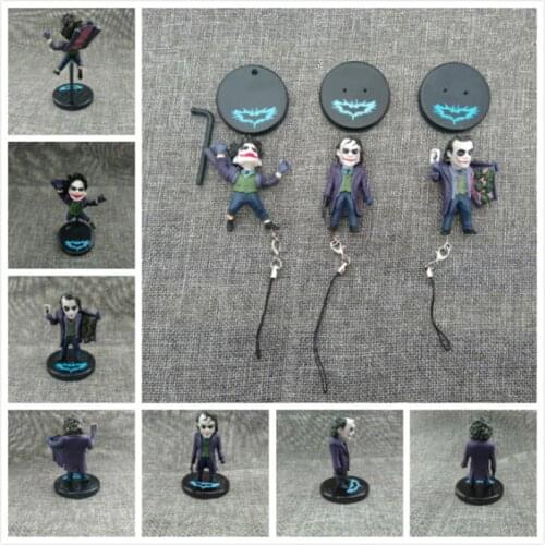 5cm Movie Clown Action Figures Joker PVC Model Statue Collection 5 Kinds Of Style Kid Gift Toy