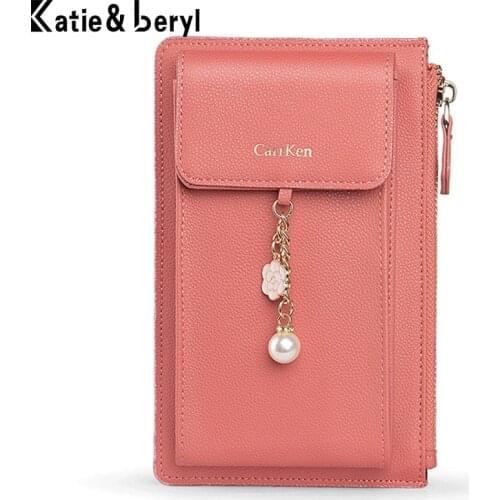 Elegant Mini Phone Bag Tassel Design Shoulder Bags for Women Credit Card Pocket Wallets Female Small Crossbody Bag Ladies Purse