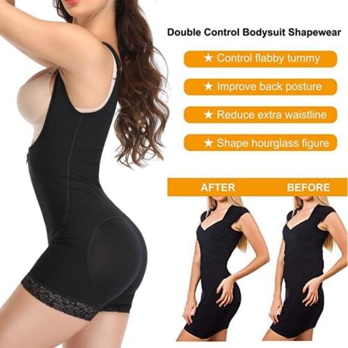 Fajas Reductoras Latex Body Shaper Levanta Cola Post Parto Surgery Girdle Slimming Underbust Corset Butt Lifter Waistrainer US