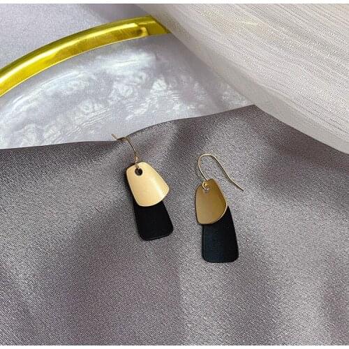 Korean Trend Prevent Allergy Vintag Hanging Dangle Womens Earrings Fashion Simple New Earrings Prevent Allergy exquisiteElegant