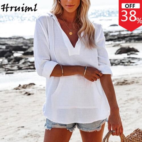 Женские рубашки с капюшоном Lslaica China At AliExpress