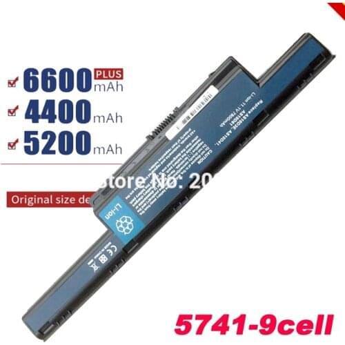 New 9 cells Laptop Battery For Acer Aspire AS10D31 AS10D51 AS10D61 AS10D71 AS10D75 AS10D81 V3 5741 5560 v3-771g 5560GFree