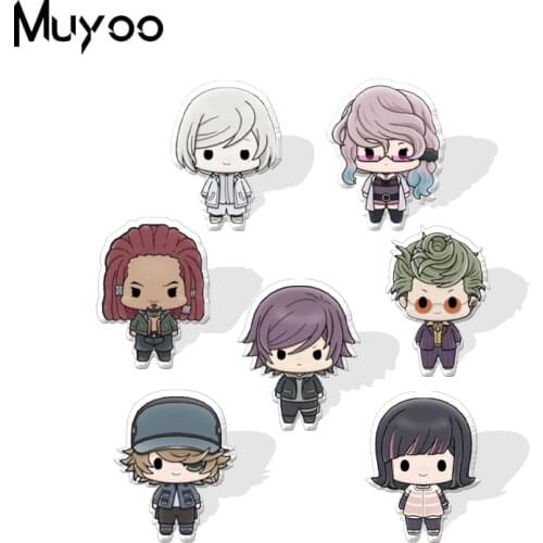 2021 New Arrival Akudama Drive Anime Characters Epoxy Badge Handcraft Acrylic Lapel Pins