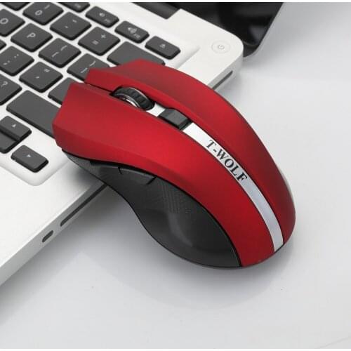 Office wireless mouse 6-key new mute silent computer peripheral wireless mouse third gear adjustment dpi gaming mouse wireless