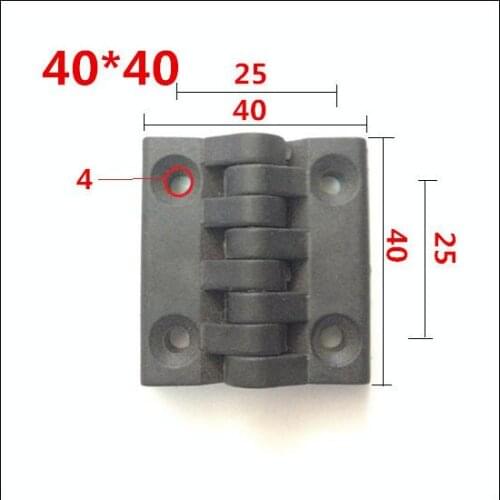 Nylon Hinge 40 * 40MM Plastic Hinge x10