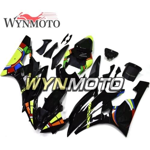 Complete Fairings Kit For Yamaha R6 2006-2007 06 07 Year Injection ABS Plastics Bodywork Motorcycle Black Green Cowling Covers