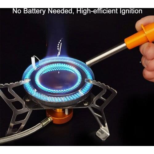 Outdoor Stove Piezoelectric Igniter Pulse Ignition Kitchen Portable Ignition Device Camping Pulse Lighter Gas Stove Accessories