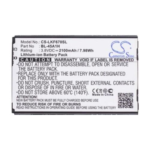 Cameron Sino 2100mAh battery for LG F670 F670K F670L F670S K10 K10 4G LTE K10 Dual SIM K10 LTE K410 K420N K425 K428 K428SG K430