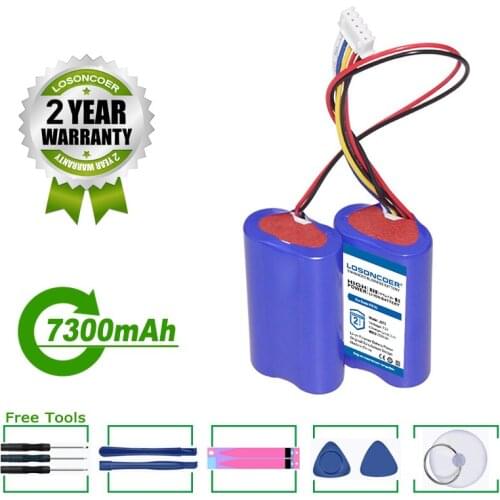 LOSONCOER Battery 7300mAh J273 For Beats Pill XL J273 ICR18650NH-2S2P