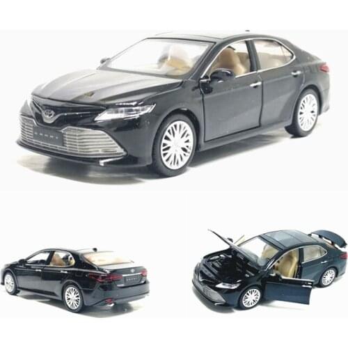 Cai Po 1:32 Camry alloy car sound and light return force children boy toy car metal toy car