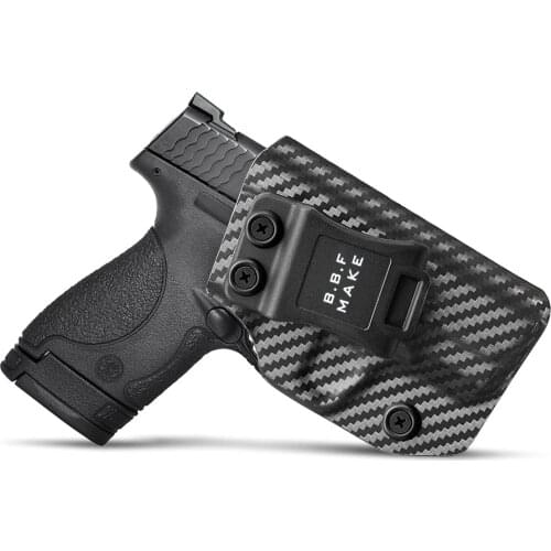 M&P Shield 9mm Holster IWB Kydex Carbon Fiber For Smith & Wesson M&P Shield 9mm .40 3.1" Barrel S&W Pistol Case