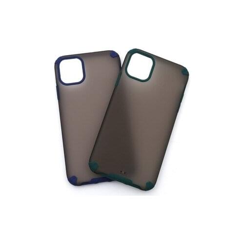 Apple iPhone 11 Pro Max-Color Smoked Hard Silicone Case 459248962