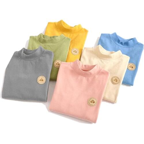 Kids wear Clothes Base coat cuhk Childrens cotton top