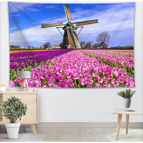 Custom Wall Tapestry Wall Hanging Tarot Custom Tapestry Plant Tapestry Windmill Home Decor More Large size