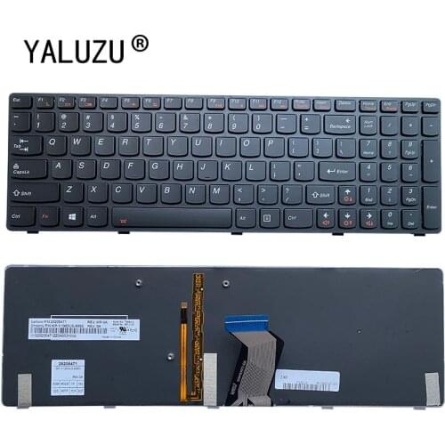 YALUZU US NEW Keyboard FOR Y580 Y580N Y580A Y590 Y590N English Laptop With Backlit