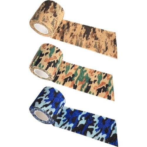 Hunting Camouflage Stealth Tapes Waterproof Camera Lens Wraps Accessories Hunting Tape Army Camo Outdoor Shooting Blind Wrap HOT