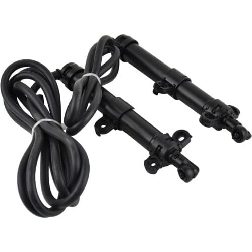 Pair LR024209 LR024211 For Land Range Rover Evoque 2012 2013 2014 2015 Car Headlight Washer Nozzle Jet With Pipe LH&RH