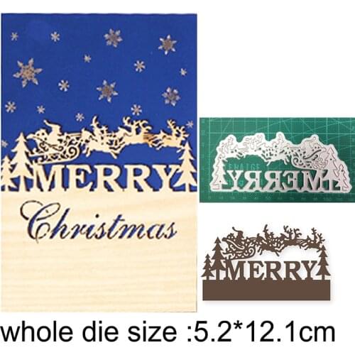Craft dies metal cutting dies cut die Merry Christmas Happy New Year Scrapbook dies paper knife mould blade punch steencils dies