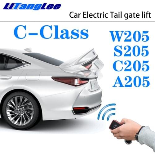 LiTangLee Car Electric Tail Gate Lift Trunk Rear Door Assist System for Mercedes Benz MB C Class W205 S205 C205 A205 2014~2020