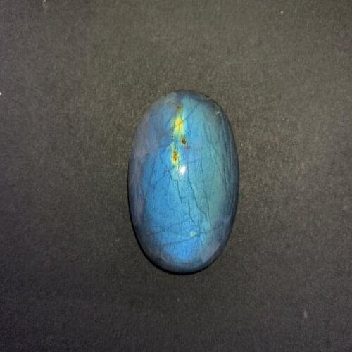 1pcs labradorite oval smooth-surface