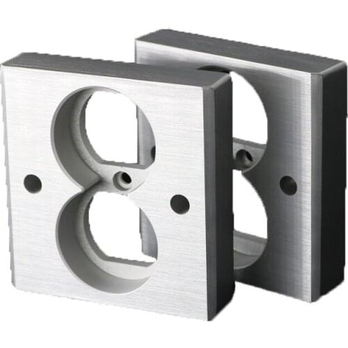 20MM Thickness US Socket AC Power Duple Receptacle Cover Outlet Wall Plate Panel 86x86