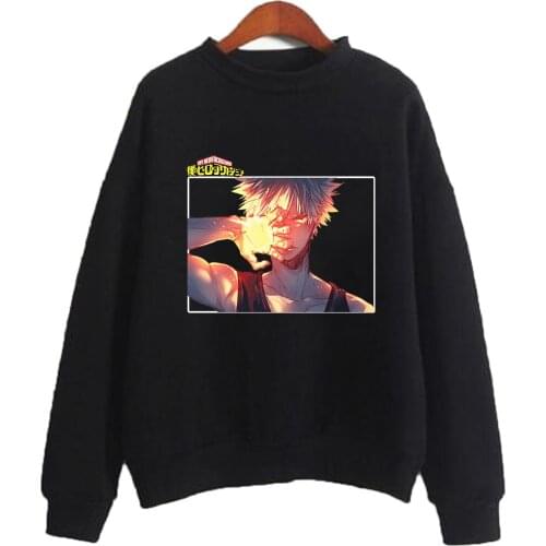2021 Japanese Anime My Hero Academia Hoodies Fashion Mens Hoodie Sweatshirts Hoodies