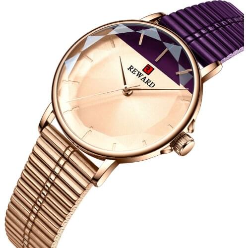 3D Contrasting Color Ins Womens Bracelet Watches Personality Trendy Brand Female Wristwatch Waterproof Creative Quartz Clock