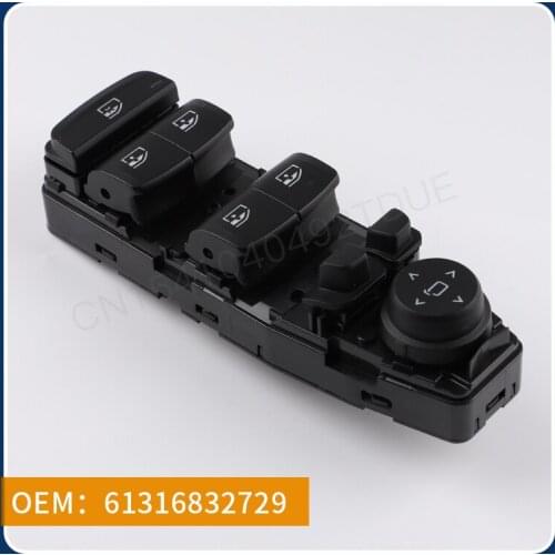 61316832729 It is suitable for BMW 3/5/6 series X3/4/5/6 left front window regulator switch