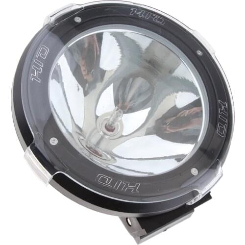 7'' 100W 12V HID Xenon Truck Flood Work Light SUV Fog Driving Light Black