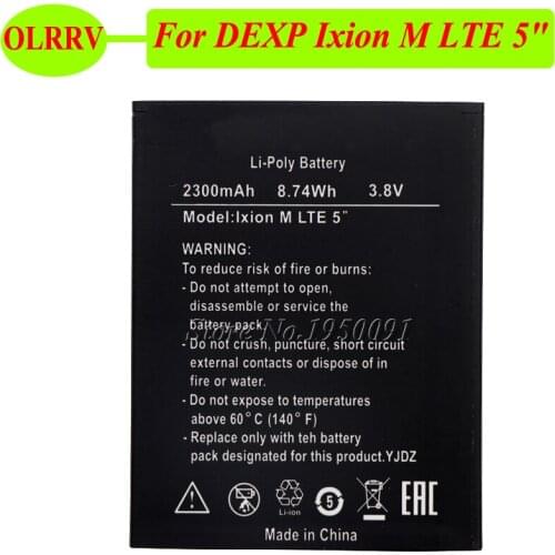 Battery for DEXP Ixion M LTE 5" 5 inch Accumulator BP-4A-I 2300mAh