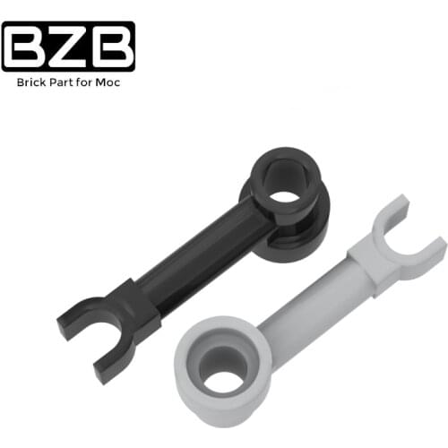 BZB MOC 4735 1x3 With Clamp Connector High-tech Creative Building Block Model Kids Toys DIY Brick Parts Best Gifts