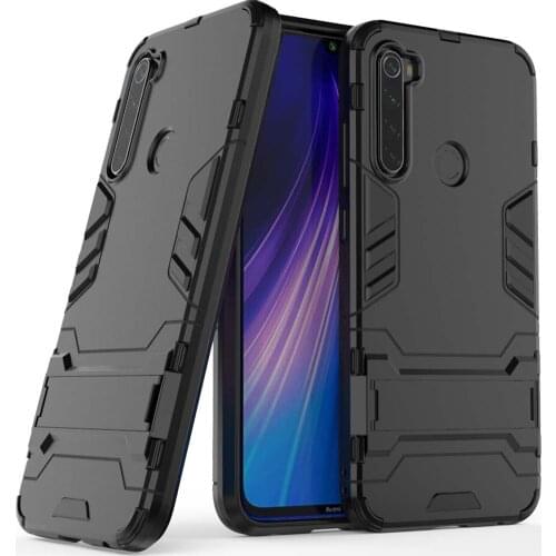 For Xiaomi Redmi Note 8 Case Shockproof Armor Rubber Silicone Hard Pc Phone Case Fit For Redmi Note 8 Rubber Robot Phone Shell
