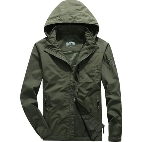 Daypepe Men's Windbreakers