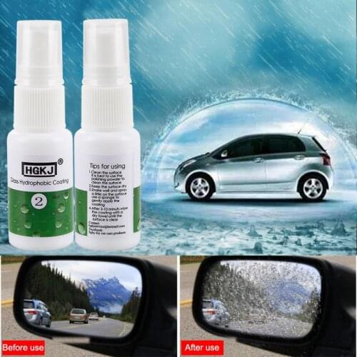 Car Maintenance HGKJ-2 20ml Good Effect Car Nano Glass Hydrophobic Coating Rainproof Agent